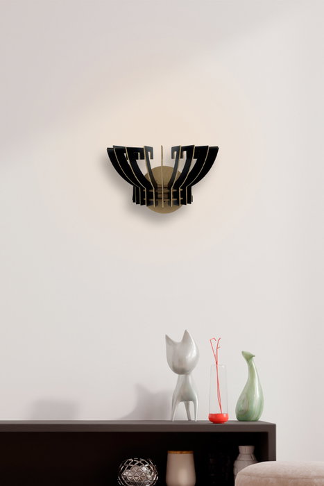 Opviq Crown Sconce 209-TS Negro Opviq Crown Sconce 209-TS Negro